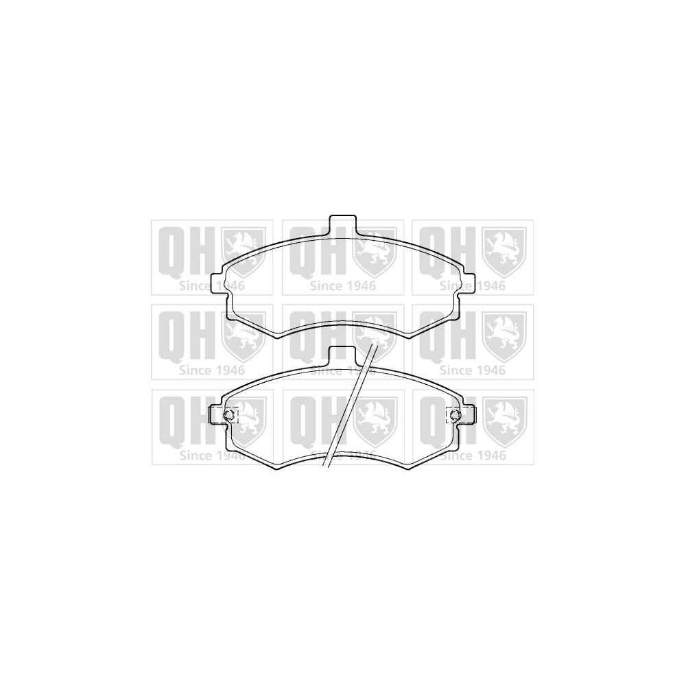 Image for QH BP1374 Brake Pad Set