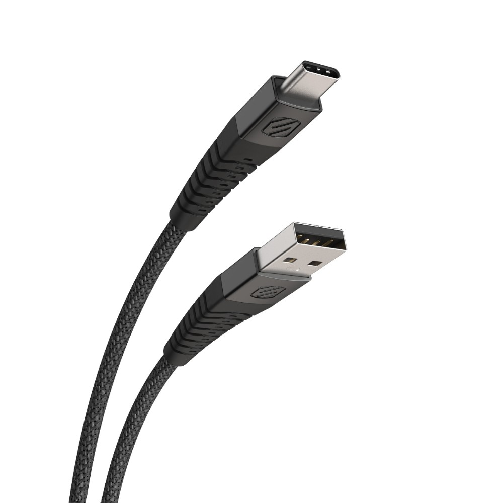 Image for Scosche HD Braided USB-A to USB-C 4ft
