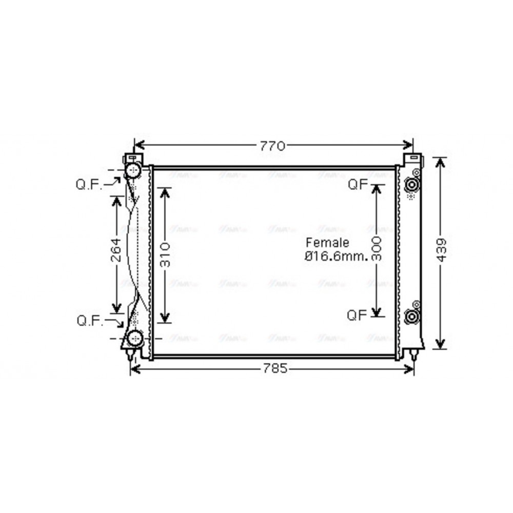 Image for AVA Cooling - Radiator