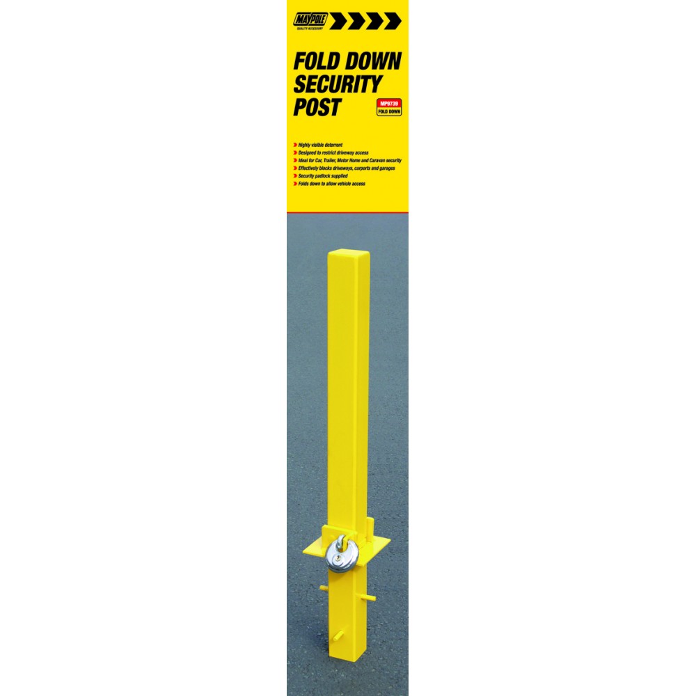 Image for Maypole MP9739 Fold Down Security Parking Post