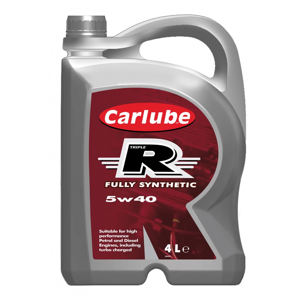 Image for Carlube Triple R 5w40 Fully Synthetic Engine Oil 4L