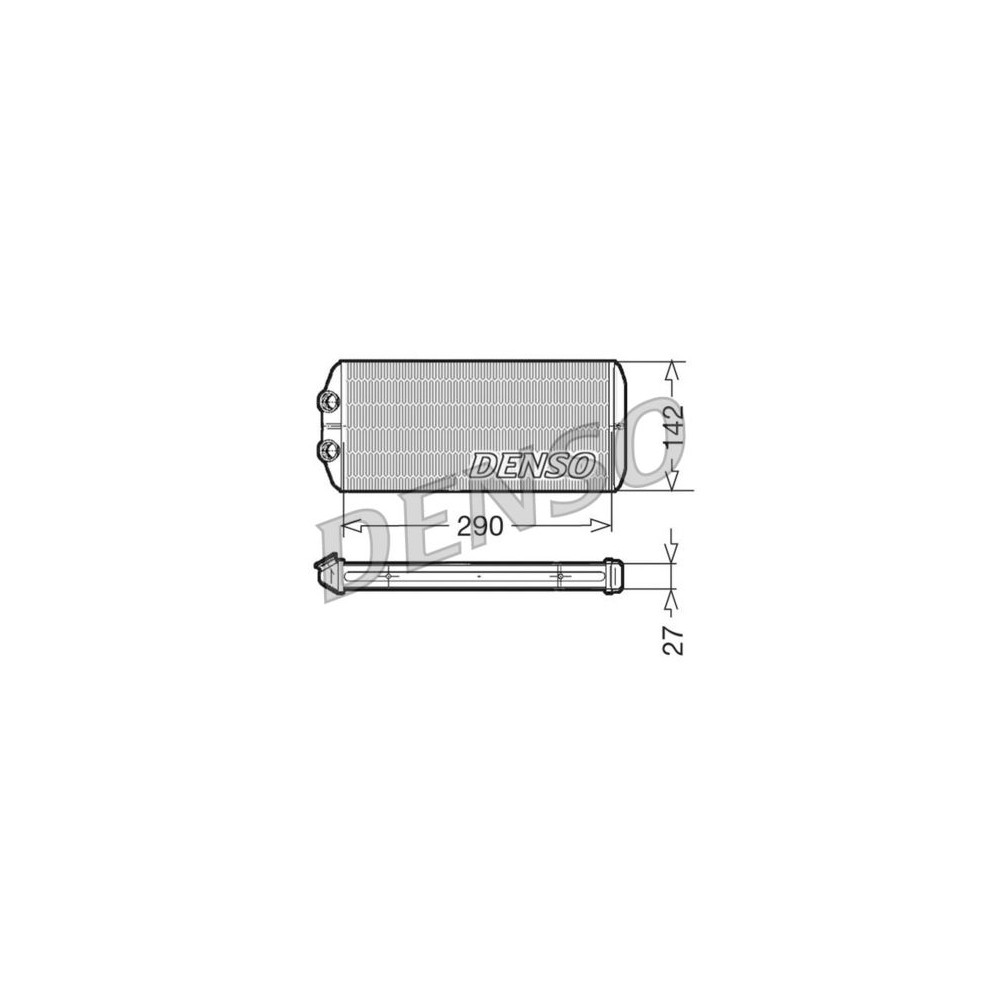 Image for Denso Heater Core DRR07005