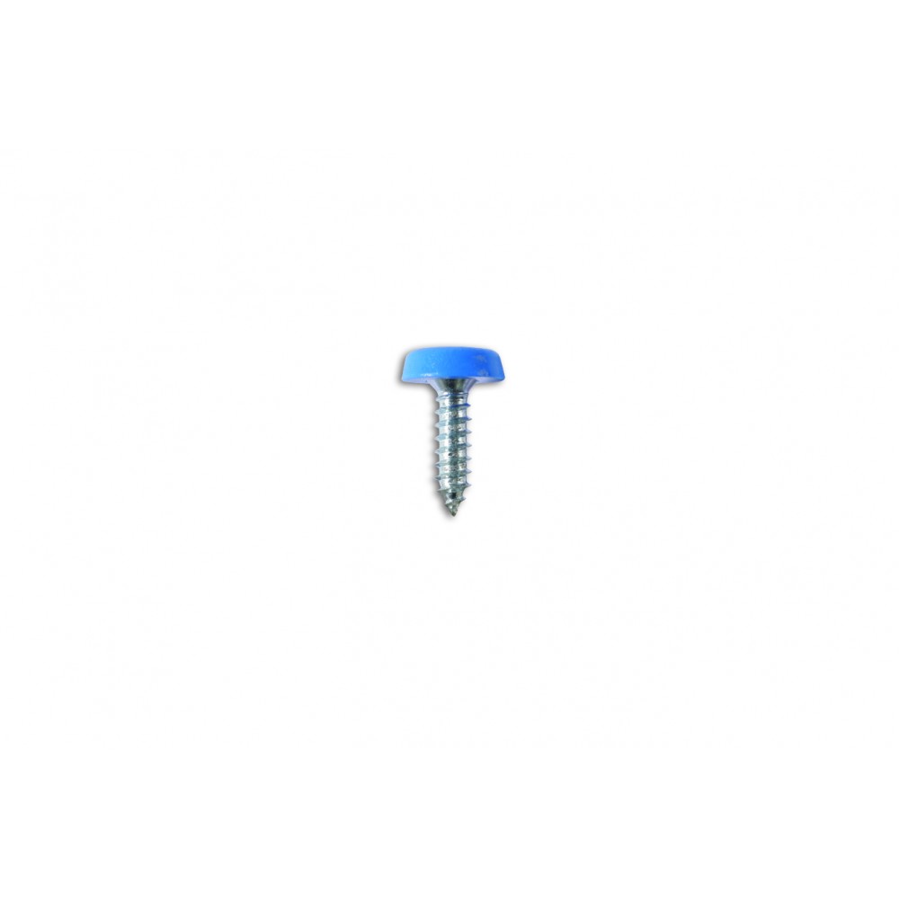 Image for Connect 31545 Number Plate Screw Blue No 10 x 3/4 Pk 100