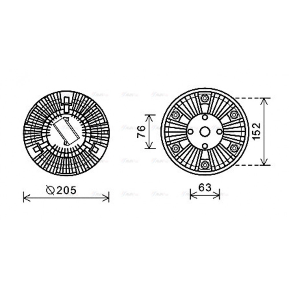 Image for AVA Cooling - Fan Clutch