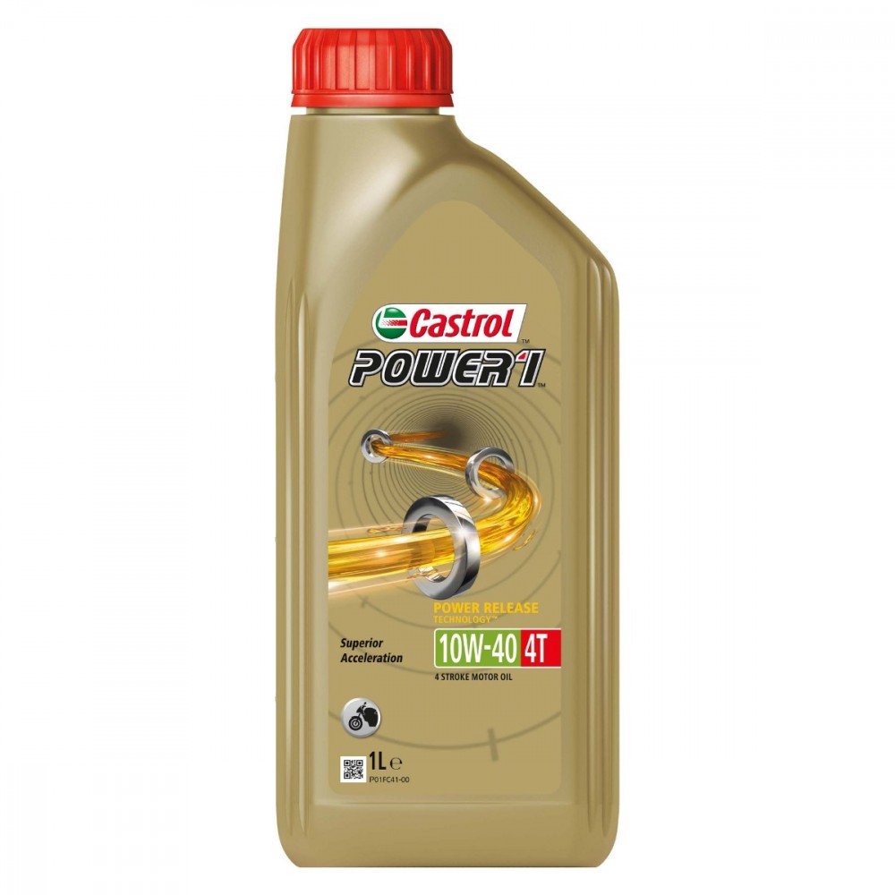 Image for Castrol POWER1 4T 10W-40 Engine Oil 1L