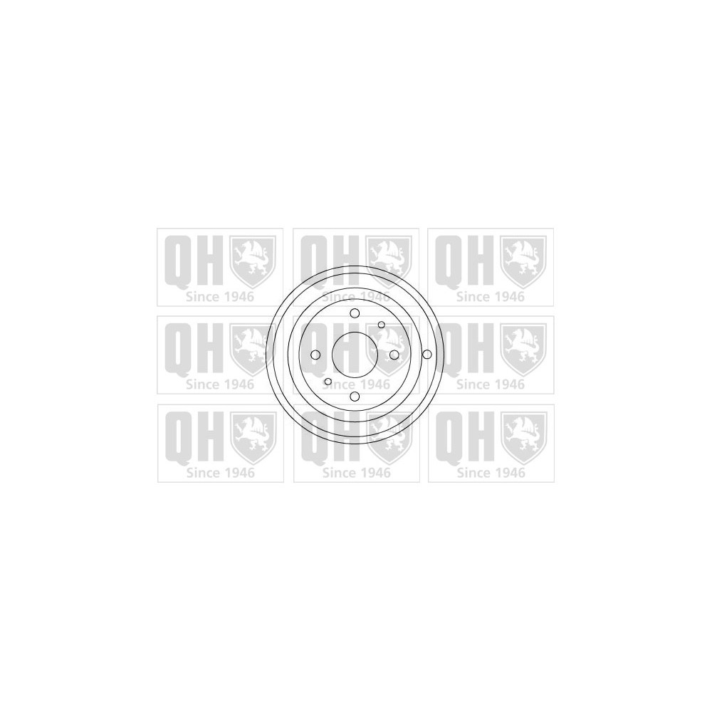 Image for QH BDR390 Brake Drum