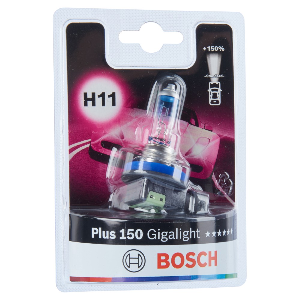 Image for Bosch Plus 150 Gigalight H11 12V 55W Single Bulb