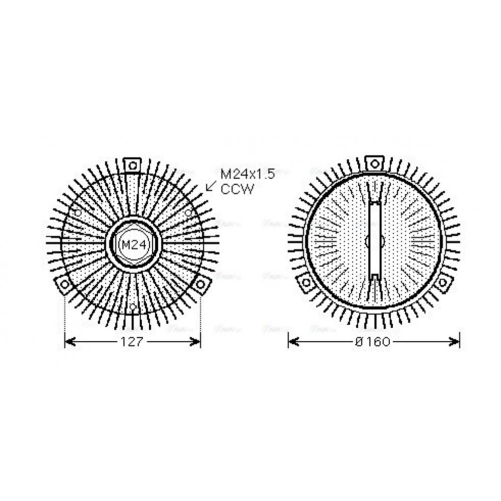 Image for AVA Cooling - Fan Clutch