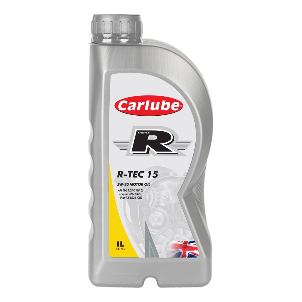 Image for Carlube Triple R KFG001 5W-20 Fully Synthetic Engine Oil 1L
