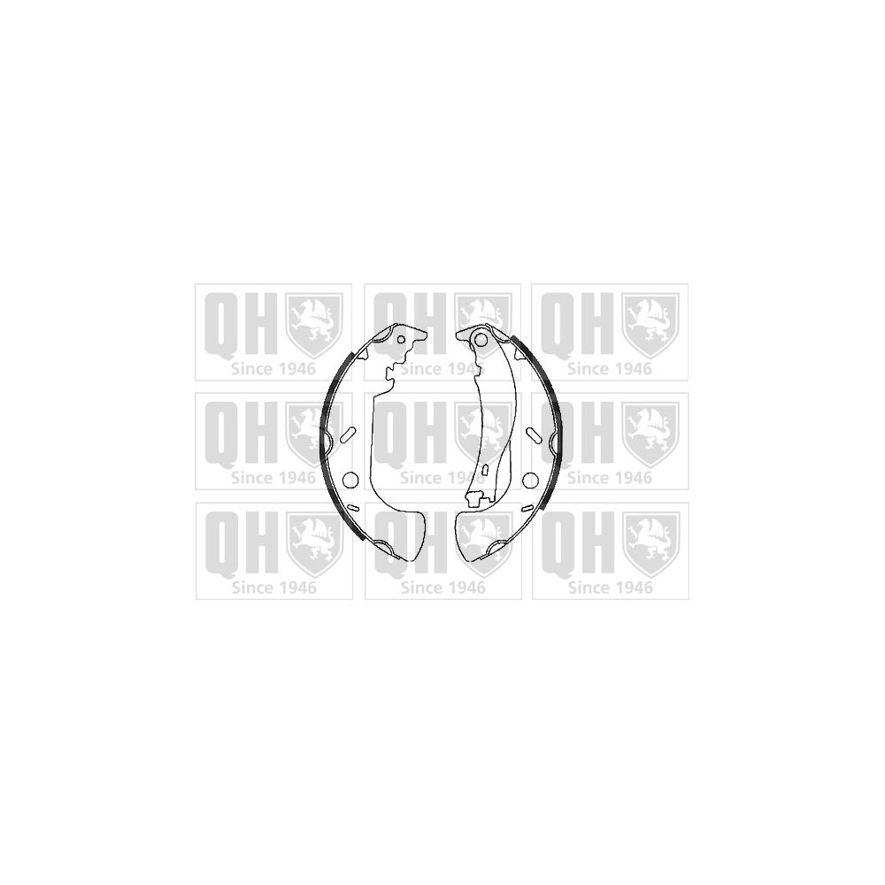 Image for QH BS1057 Brake Shoes