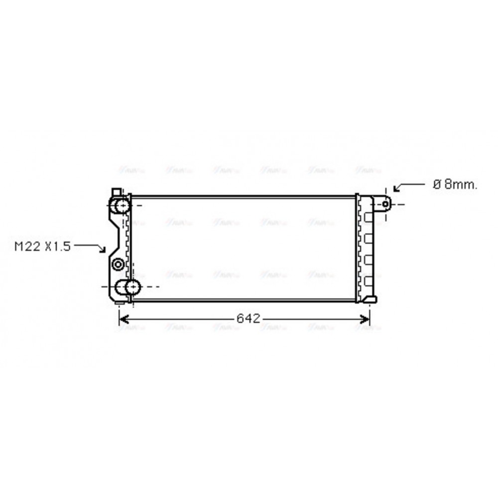 Image for AVA Cooling - Radiator