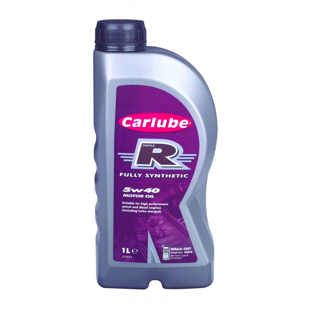 Carlube Triple R 5w40 Fully Synthetic Engine Oil 1L 