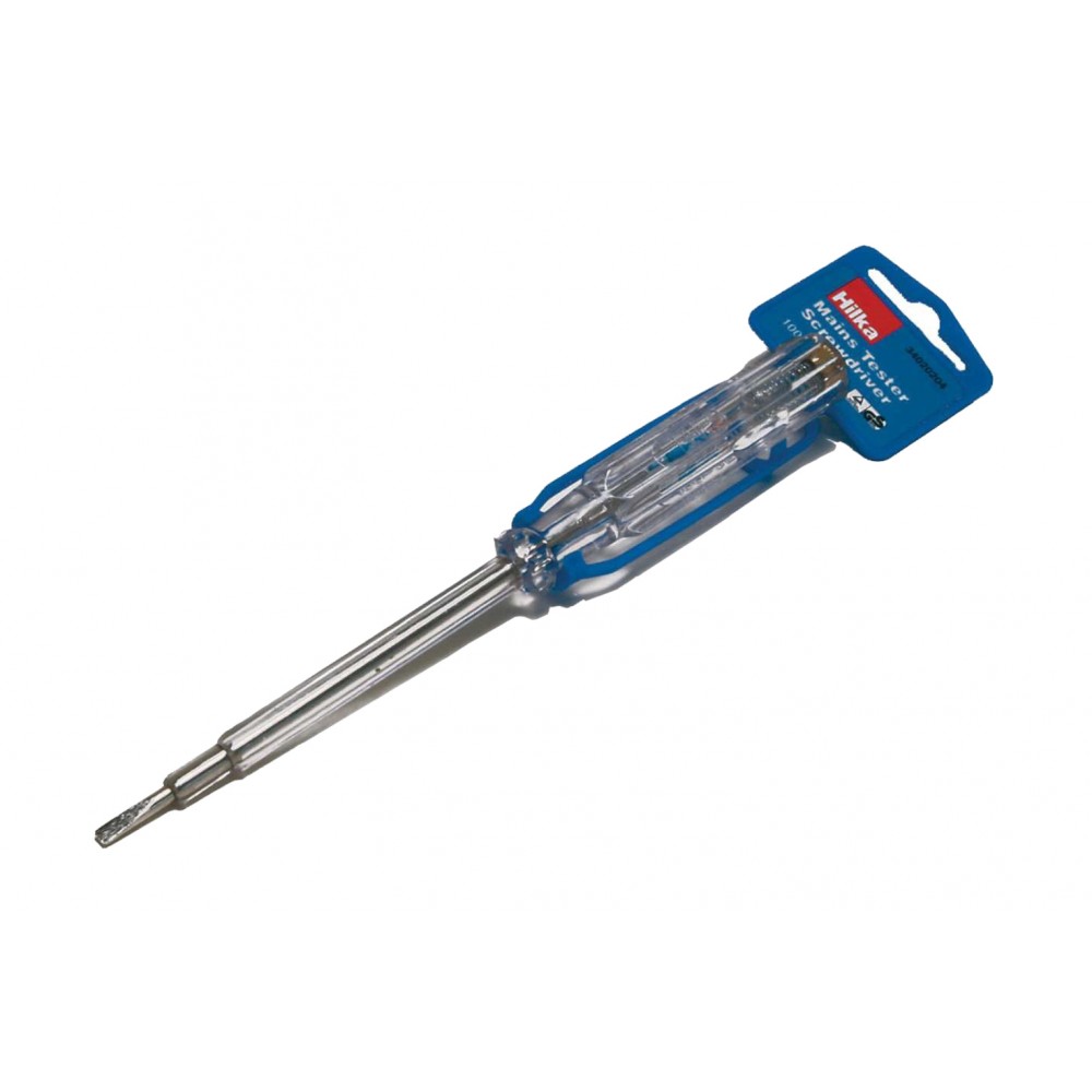 Hilka 34020204 Mains Tester Screwdriver Tetrosyl Express Ltd