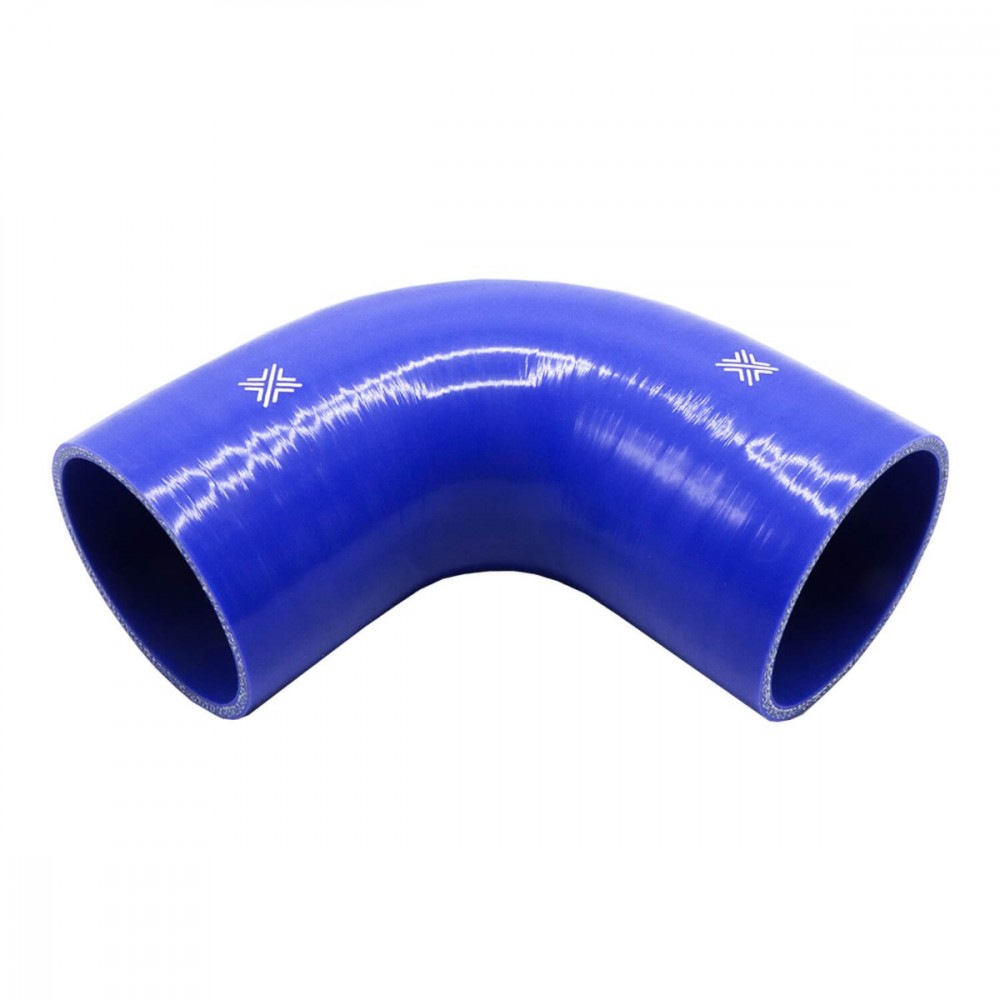 Image for Pipercross Performance Silicone HoseBlue 90Ã‚Â° 89mm bore  152m