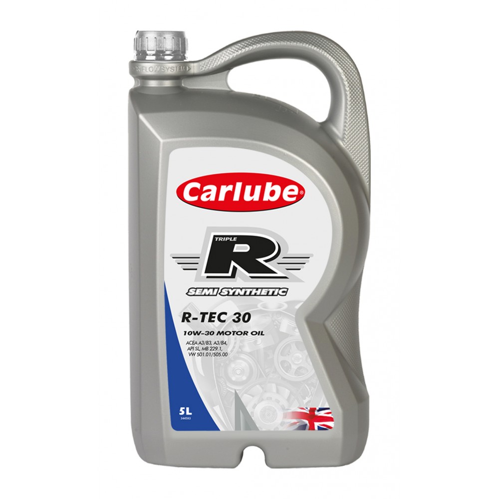 Image for Triple-R R-TEC-30 10W-30 A3/B3 A3/B4 Semi Synthetic 5 Litre