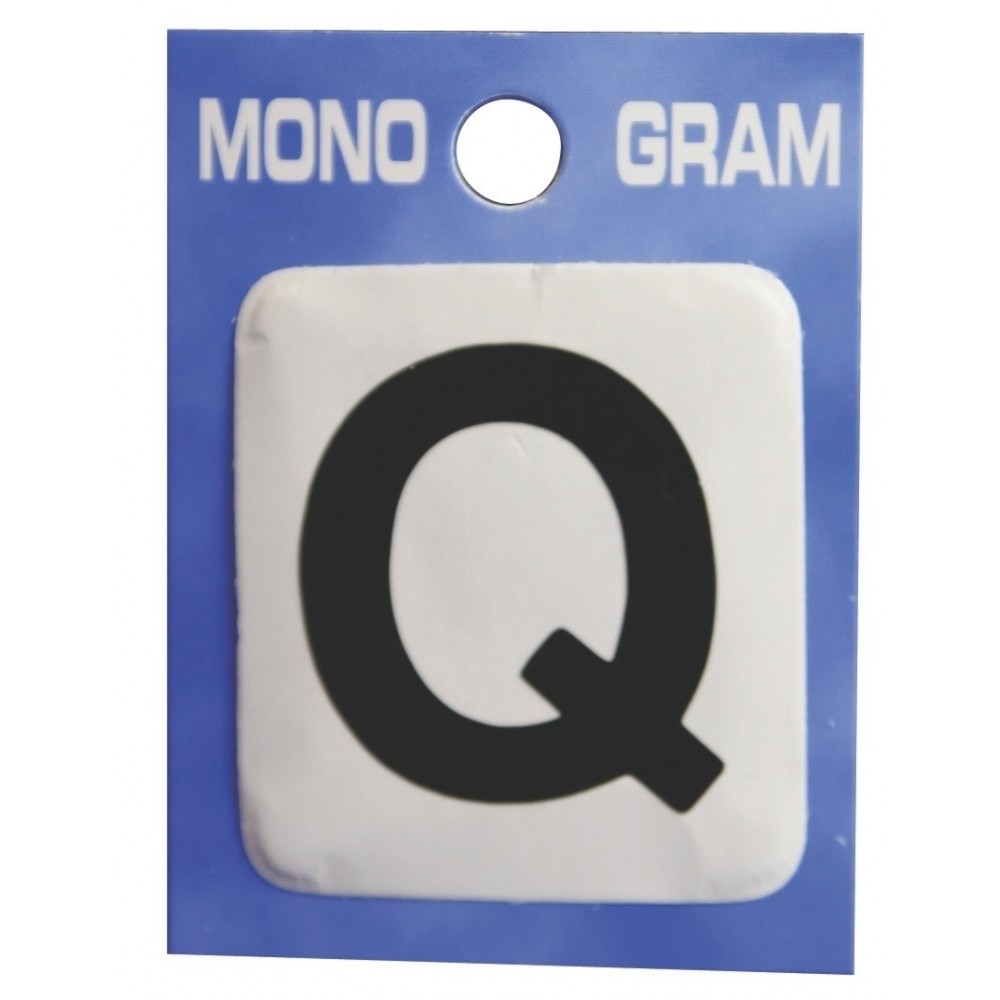 Image for Castle 28BQ Q Monograms Black 28mm