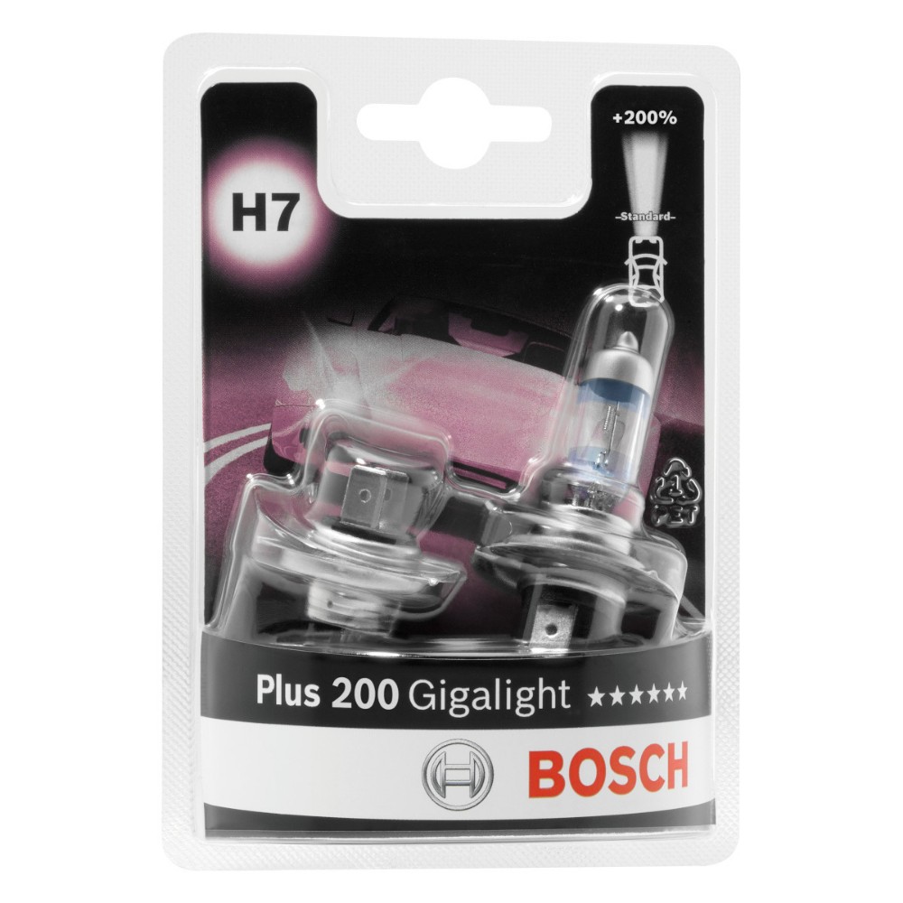 Image for Bosch Plus 200 Gigalight H7 12V 55W Set