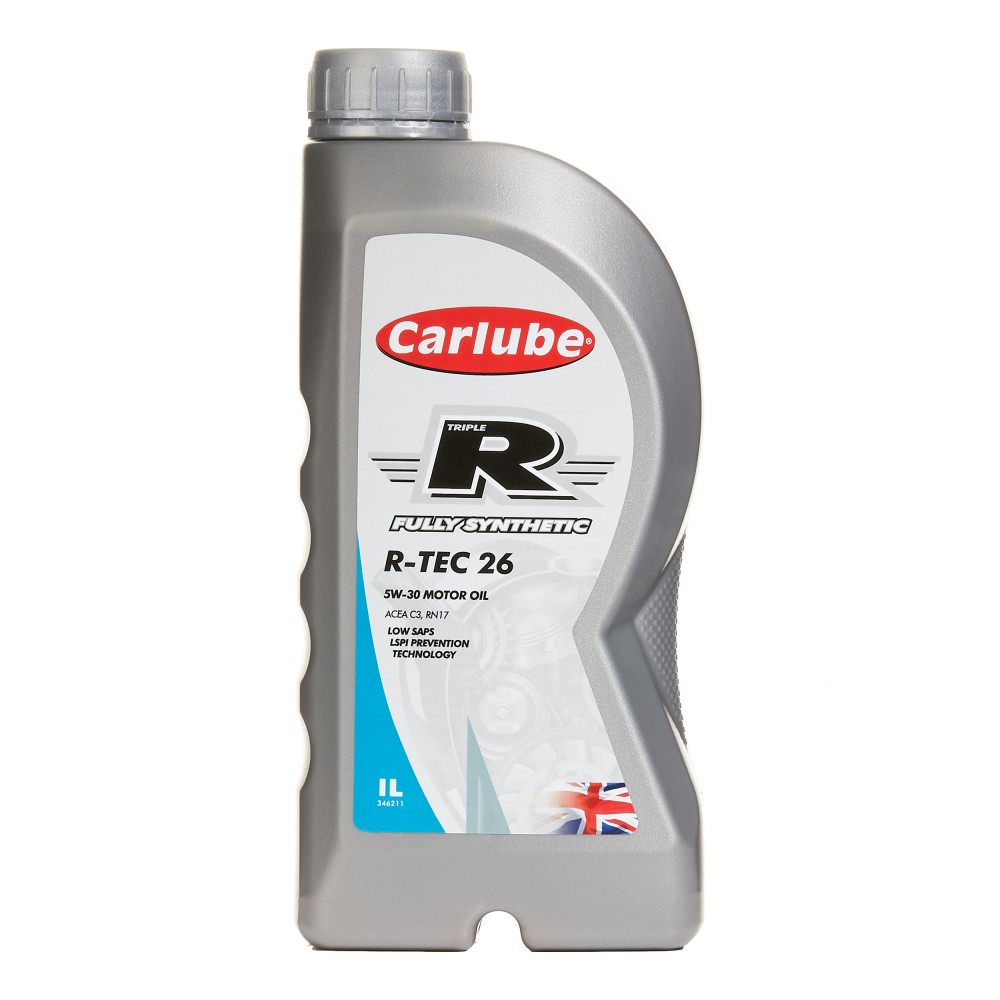 Image for CARLUBE TRIPLE R 5W30 R TEC 26 RN 1ltr