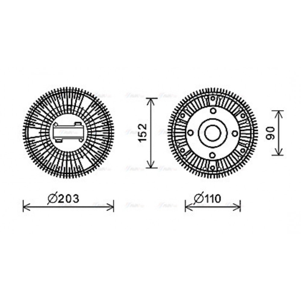 Image for AVA Cooling - Fan Clutch