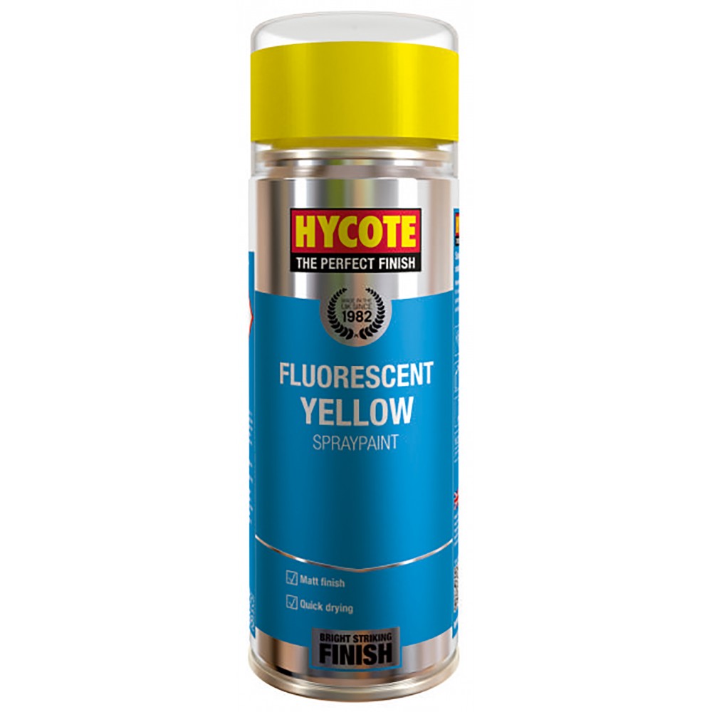 Image for Hycote XUK472 Fluorescent Yellow Paint 400ml