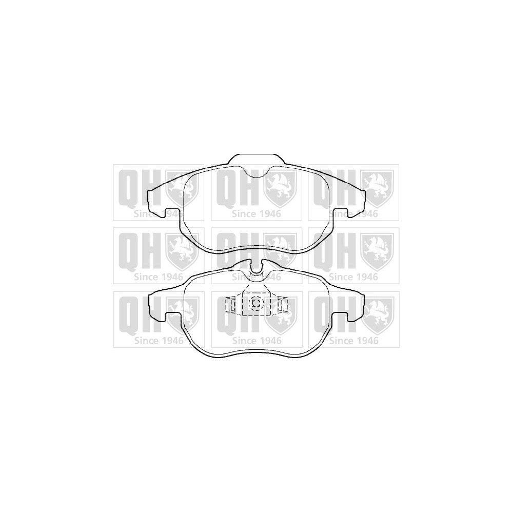 Image for QH BP1366 Brake Pad Set