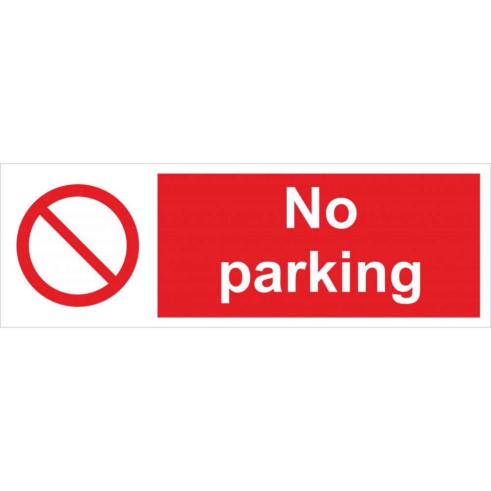 Image for Castle SS028SA No Parking Safety Sign