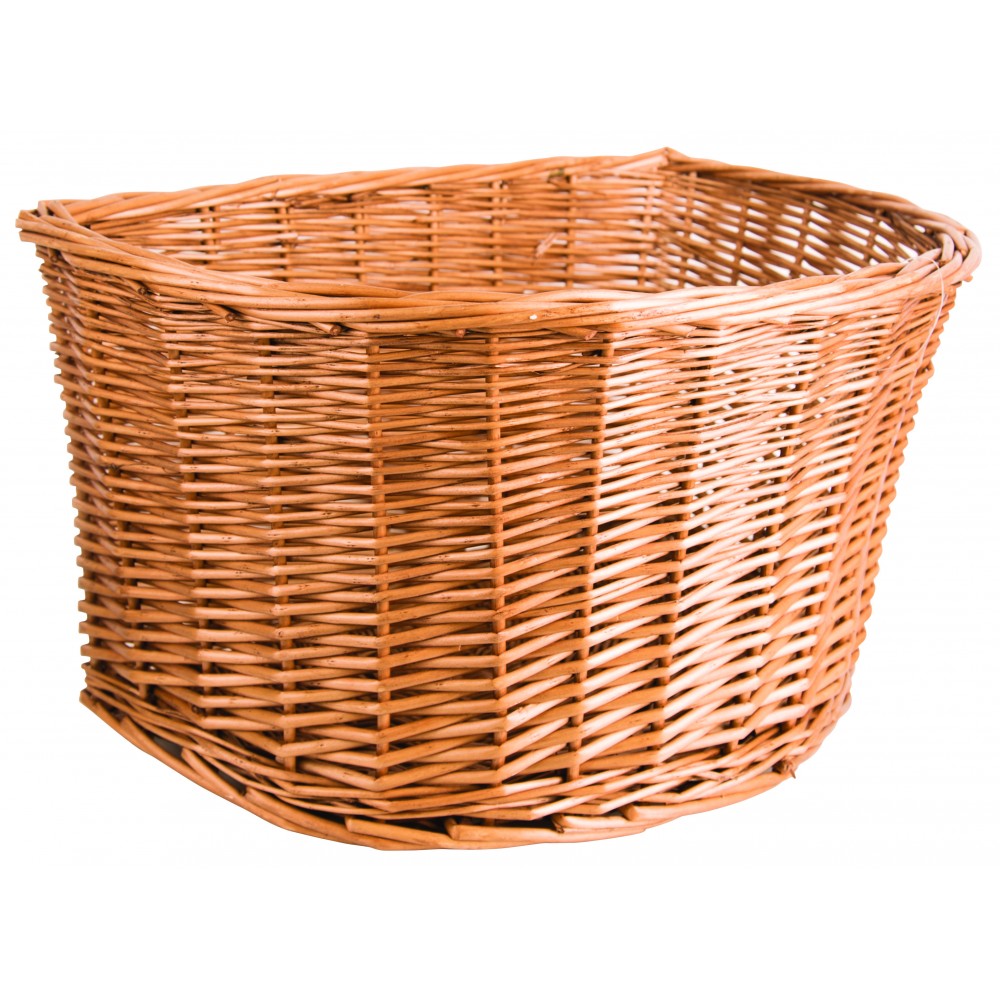Image for Weldtite 9522 Wicker Front D-Shaped Basket (18'')