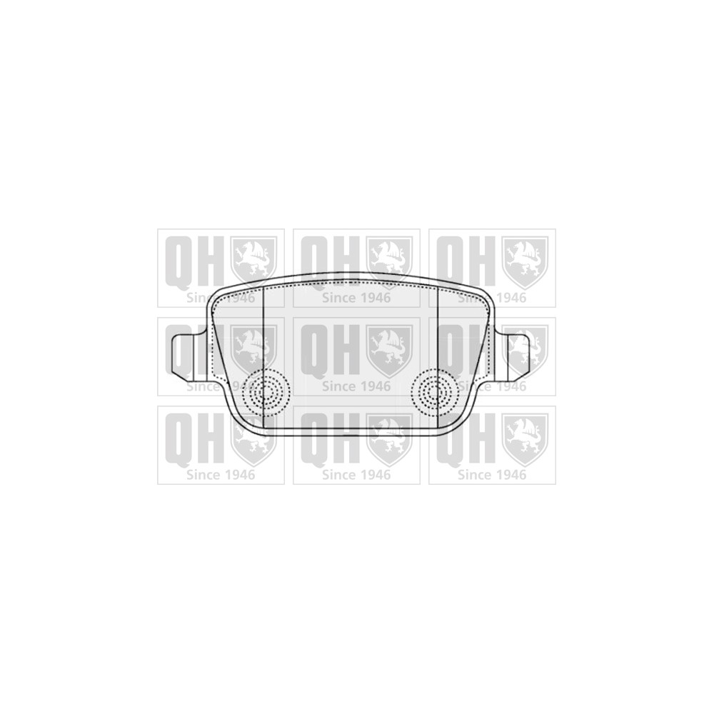 Image for QH BP1557 Brake Pad Set