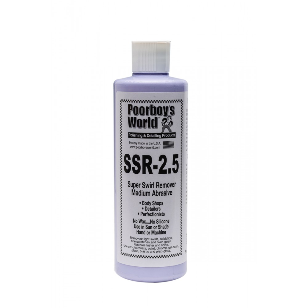 Image for Poorboys World PBSR2516 Super Swirl Remover SSR 2.5 473ml