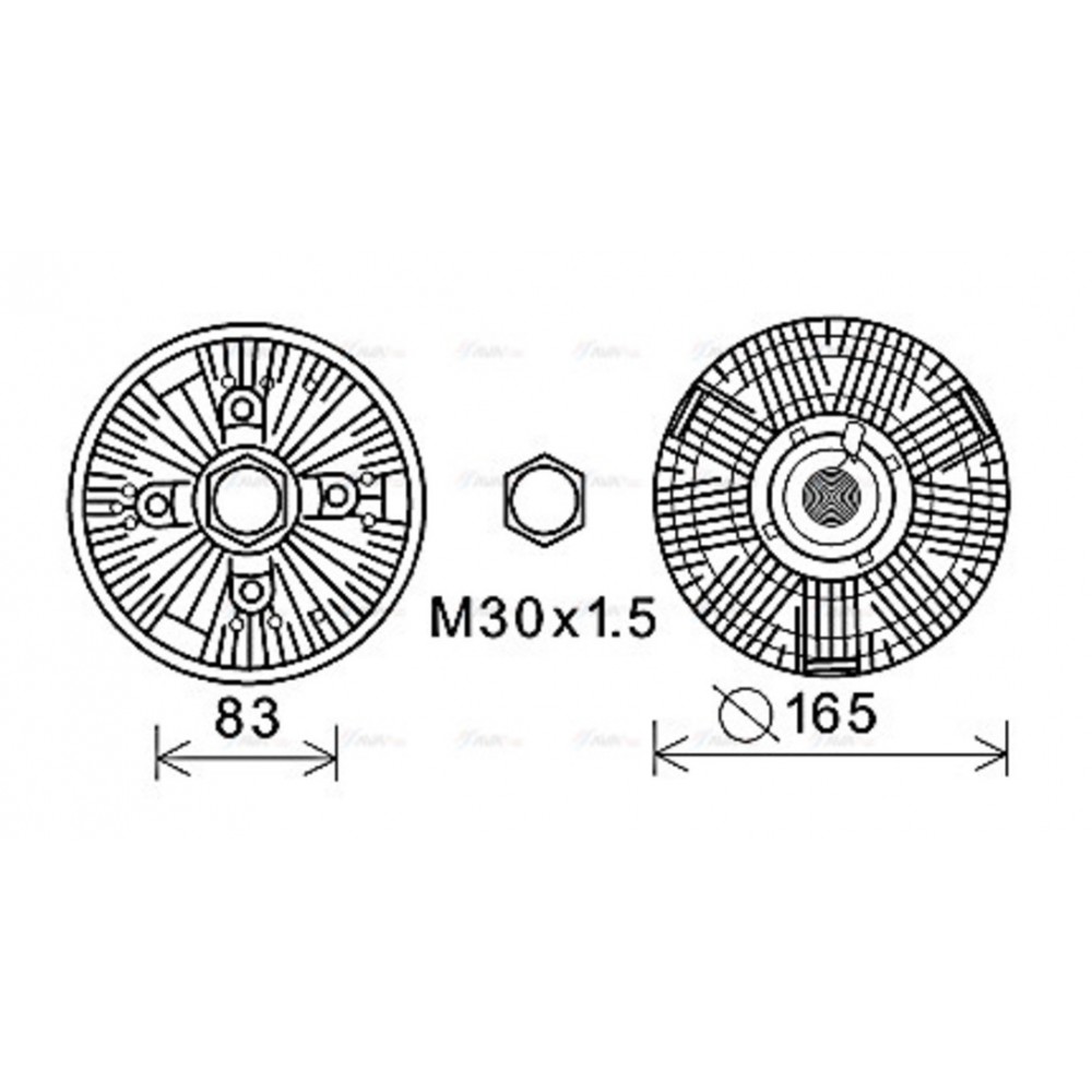 Image for AVA Cooling - Fan Clutch