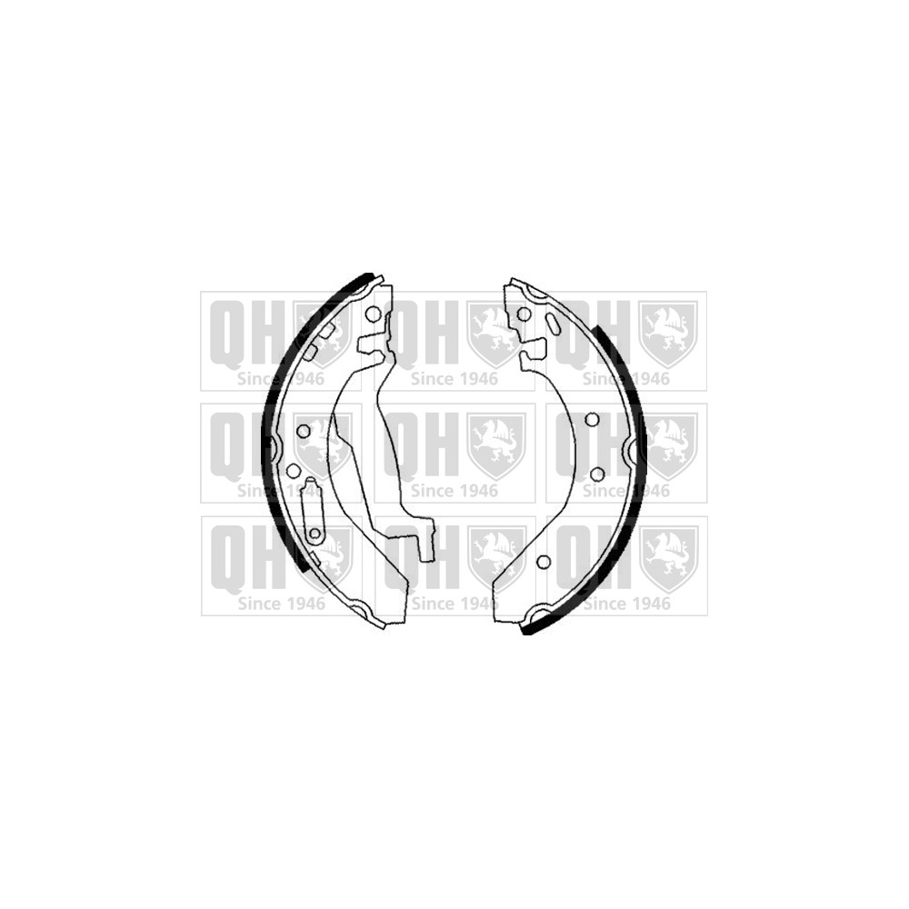 Image for QH BS820 Brake Shoes