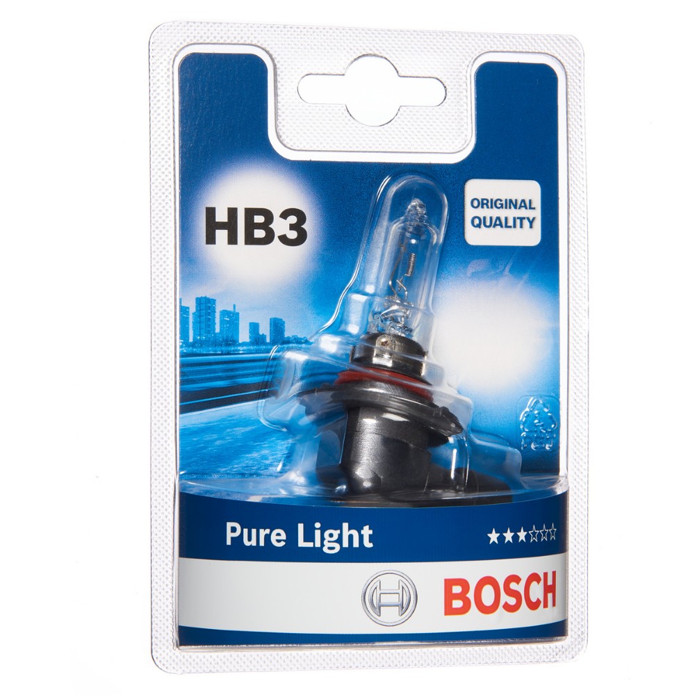 Image for Bosch Pure Light Hb3 12V 60W Single Bulb