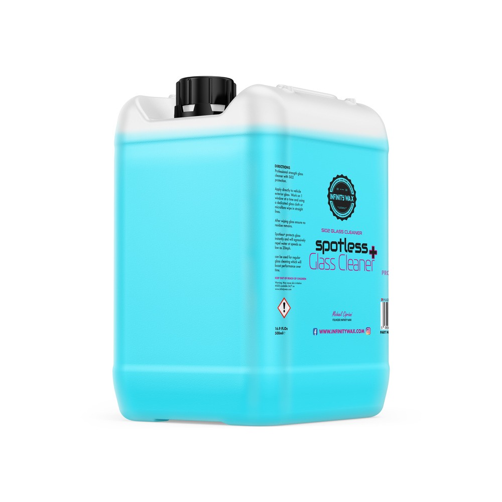 Image for Infinity Wax Spotlless+ Sio2 Glass Cleaner 5L