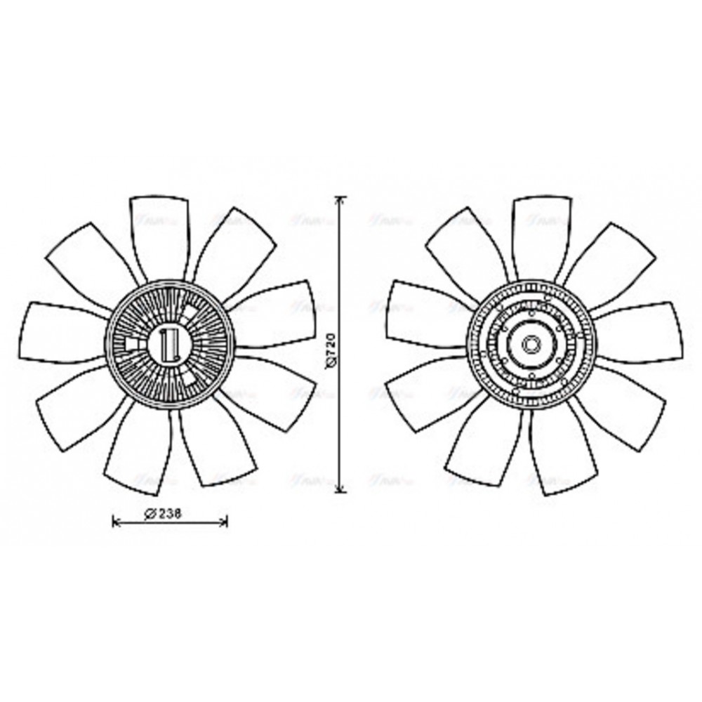 Image for AVA Cooling - Fan Clutch