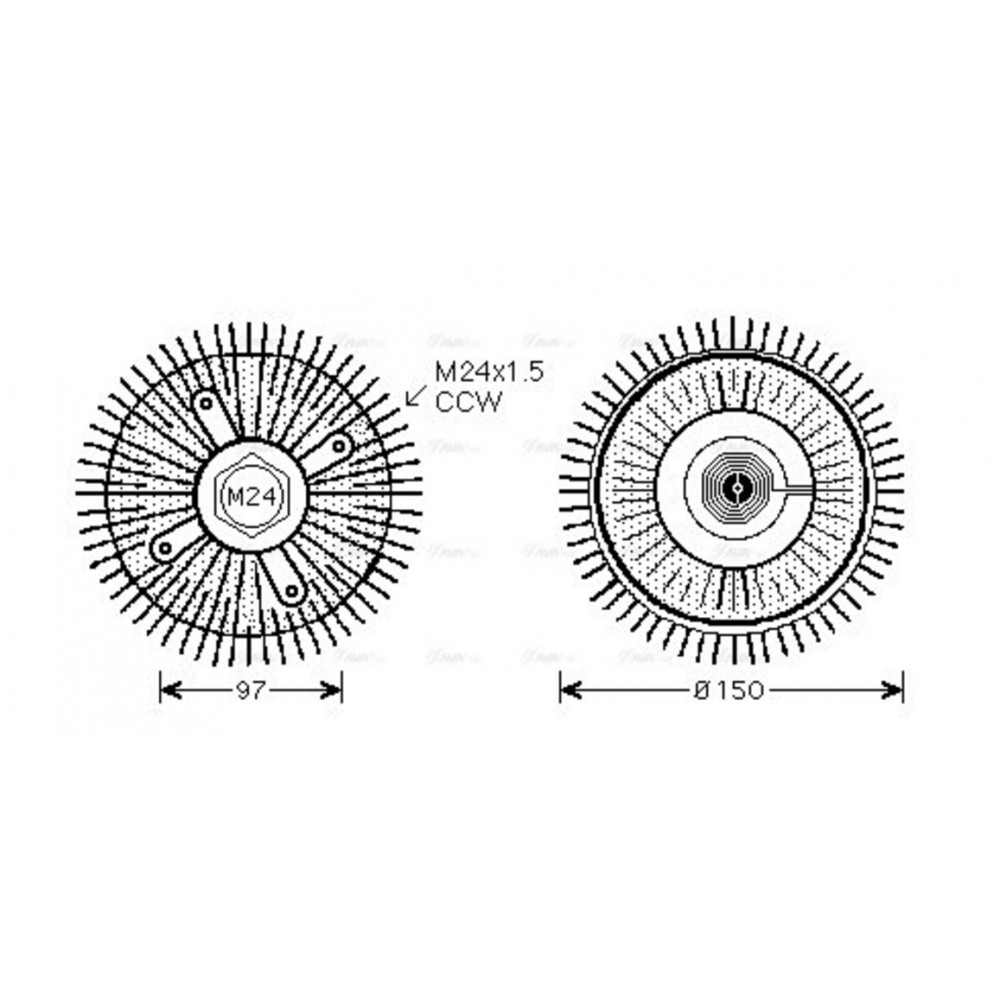 Image for AVA Cooling - Fan Clutch