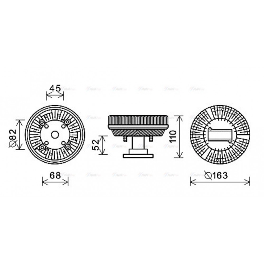 Image for AVA Cooling - Fan Clutch