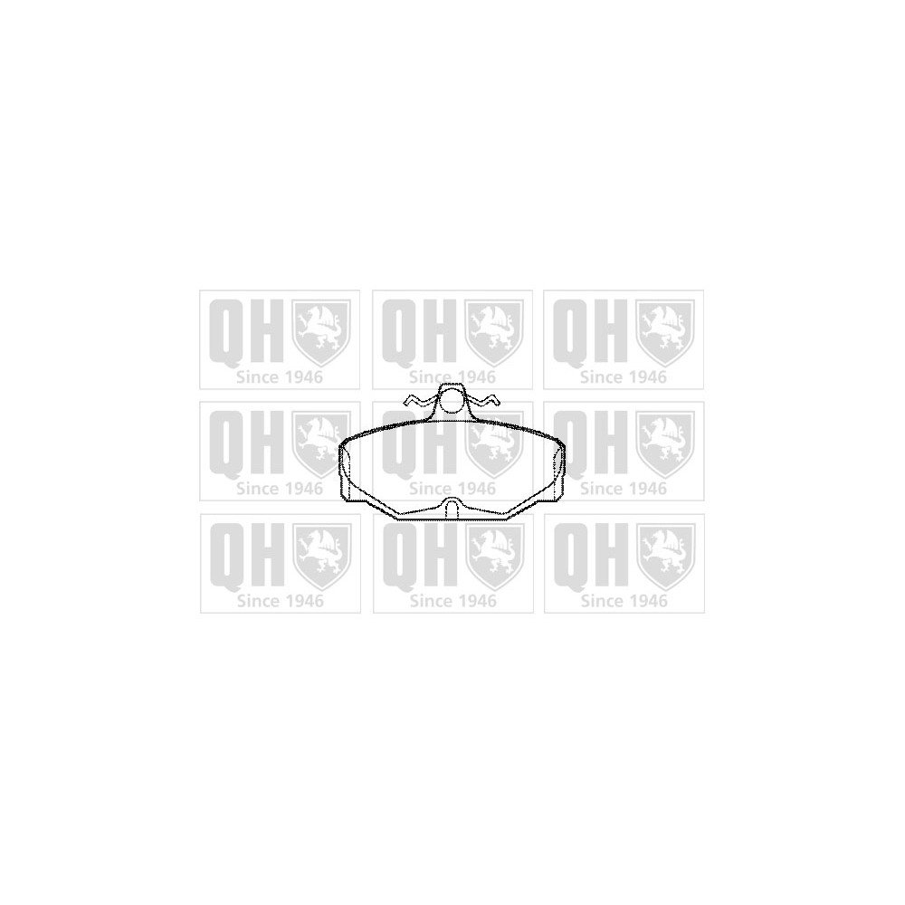 Image for QH BP364 Brake Pad Set