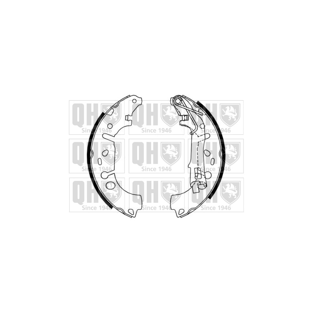 Image for QH BS1162 Brake Shoes