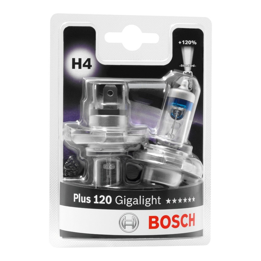 Image for Bosch Plus 120 Gigalight H4 12V 60/55W Set