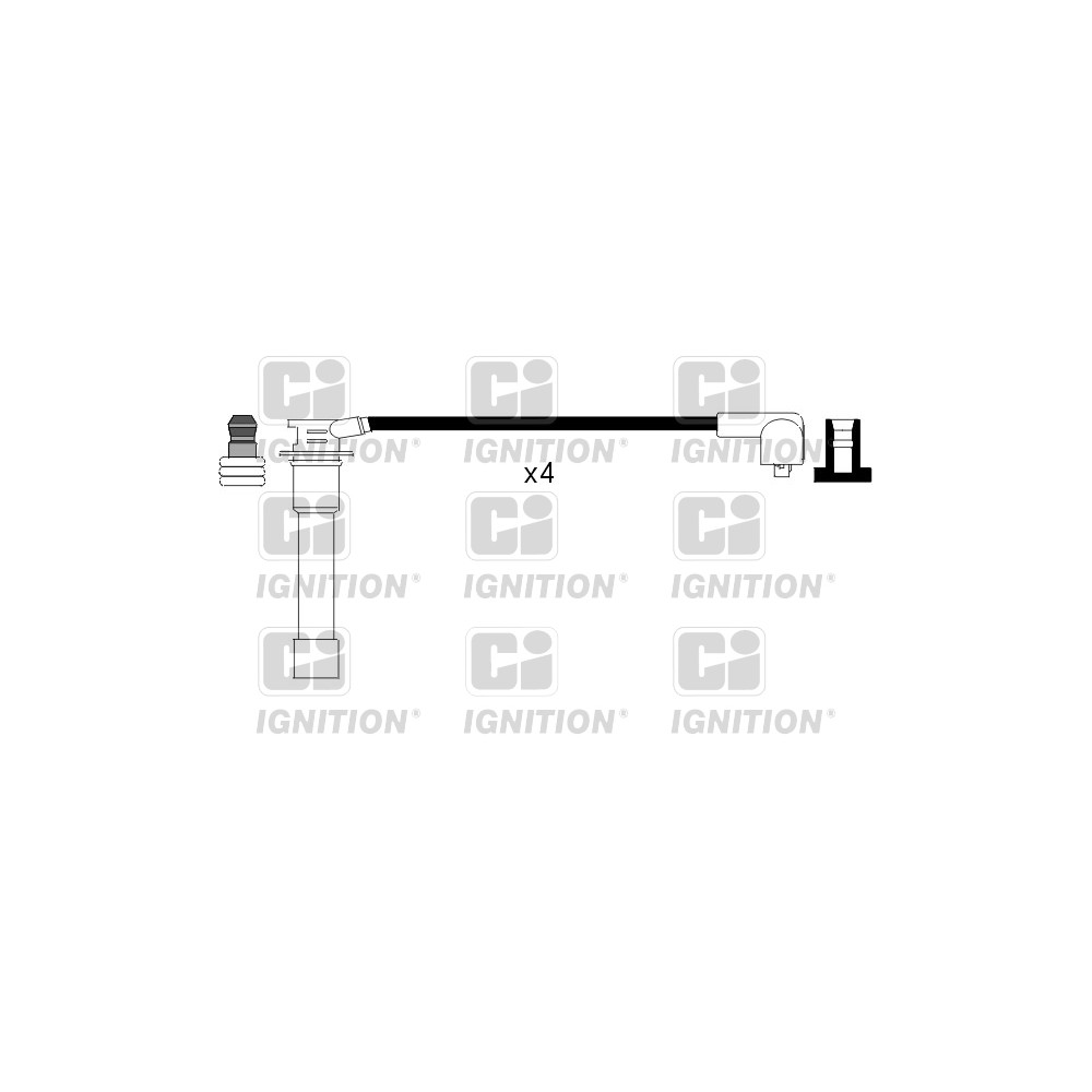 Image for CI XC650 Ignition Lead Set