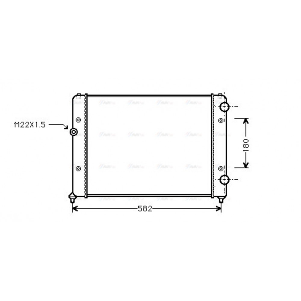 Image for AVA Cooling - Radiator
