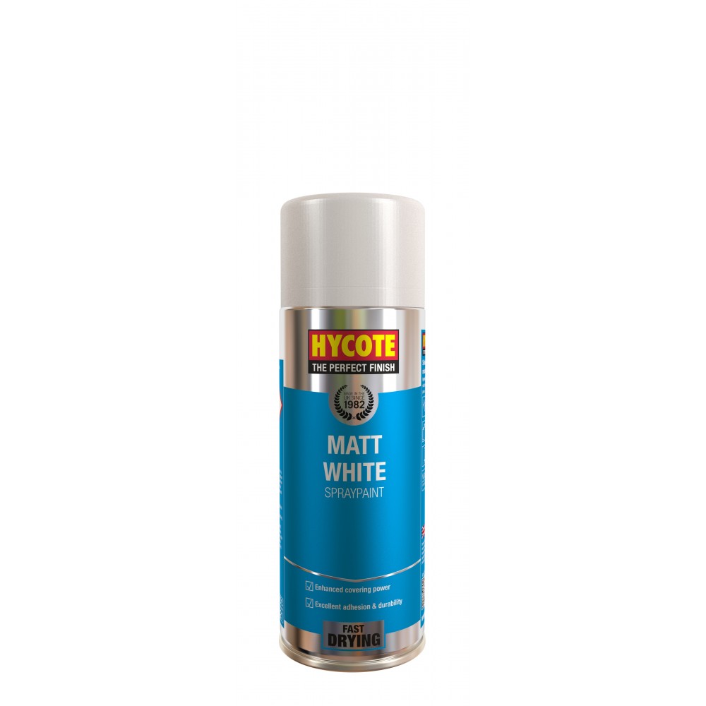 Image for Hycote XUK1000 Matt White Paint  400ml