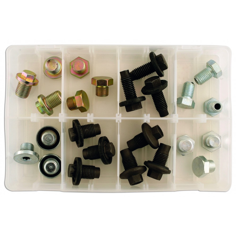 Image for Connect 32753 Sump Plug UK Assortment 24 plugs plus washers to suit