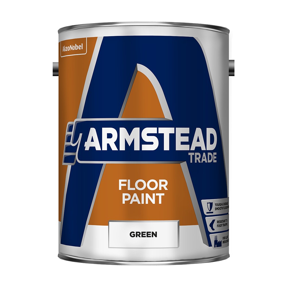 Armstead 5218609 Trade Floor Paint Green 5L Tetrosyl Express Ltd