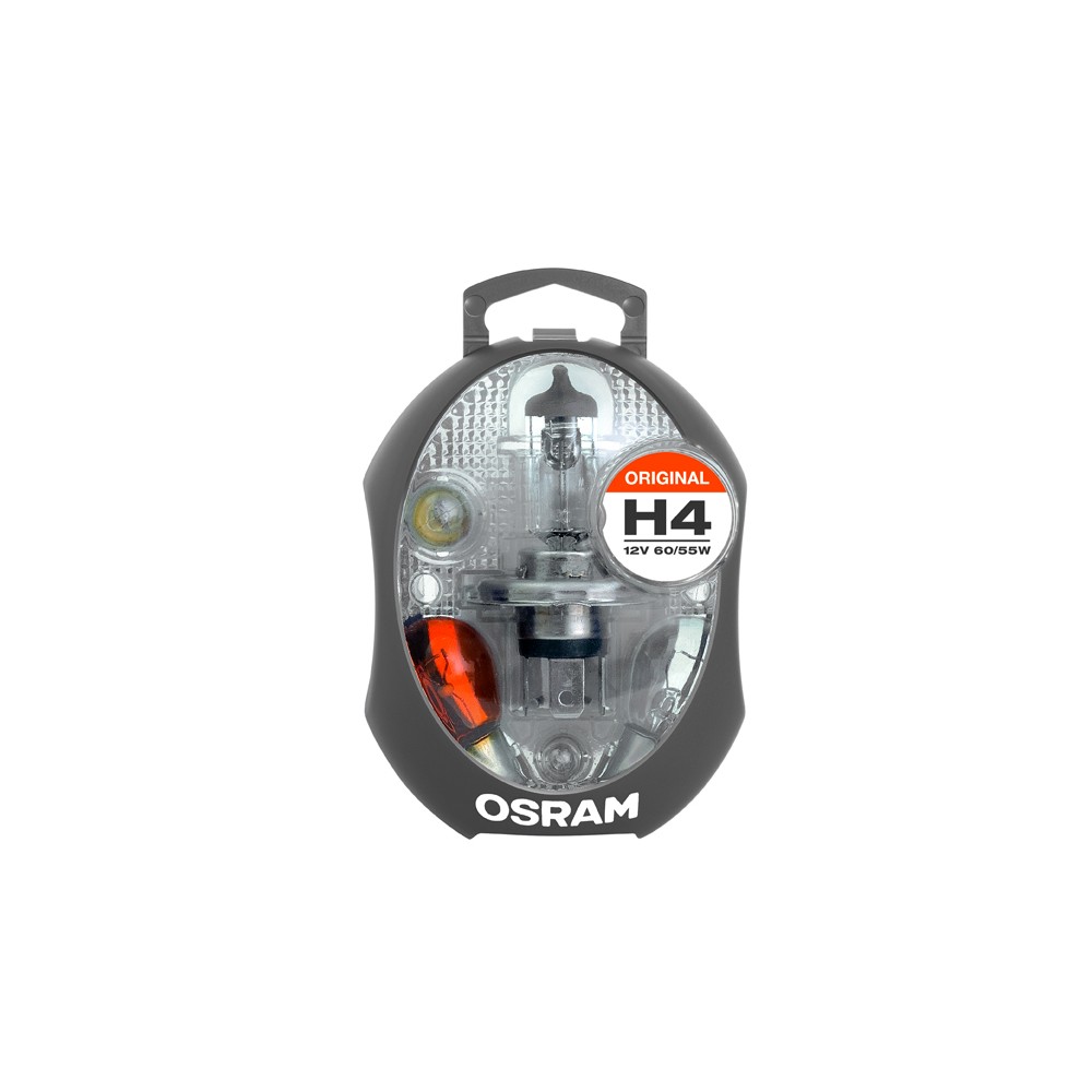 Image for Osram CLKMH4 OE H4 Bulb kit with astd bulbs and fuses