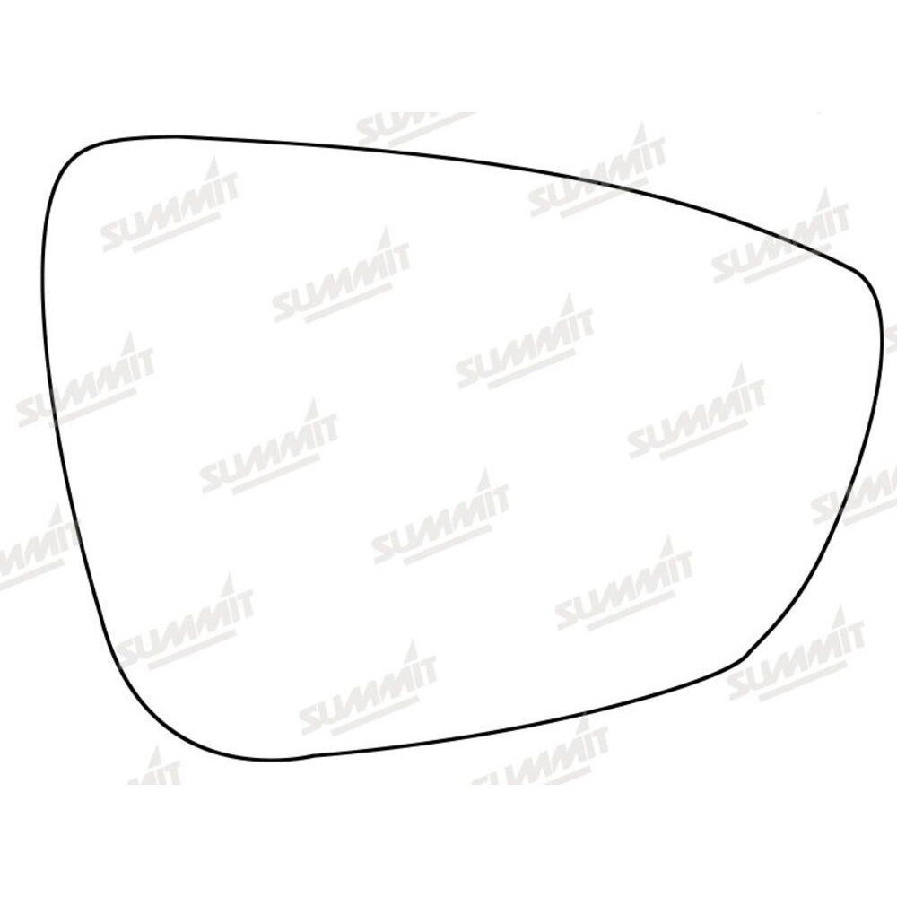 Image for Summit Stick-On std Mirror Glass Ford Focus 18 on RHS