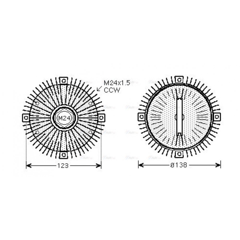 Image for AVA Cooling - Fan Clutch