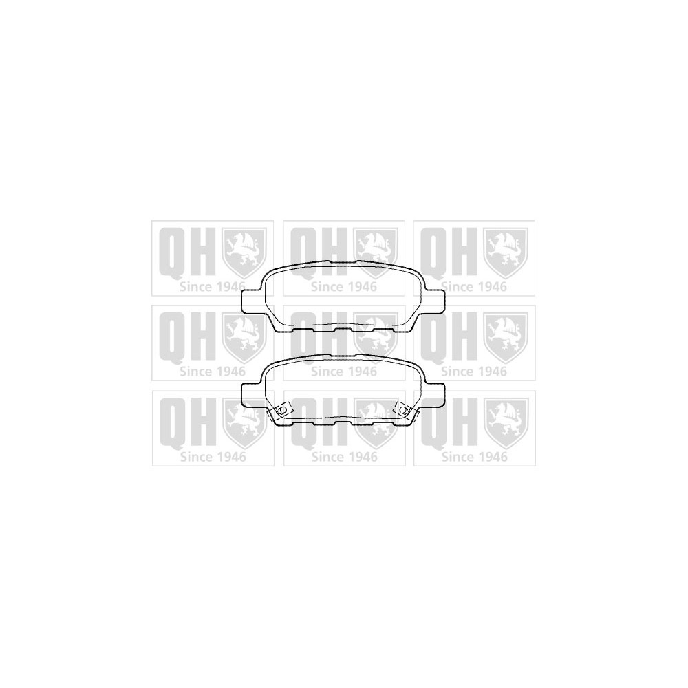 Image for QH BP1371 Brake Pad Set