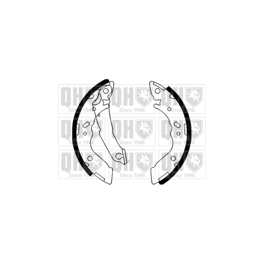 Image for QH BS1076 Brake Shoes