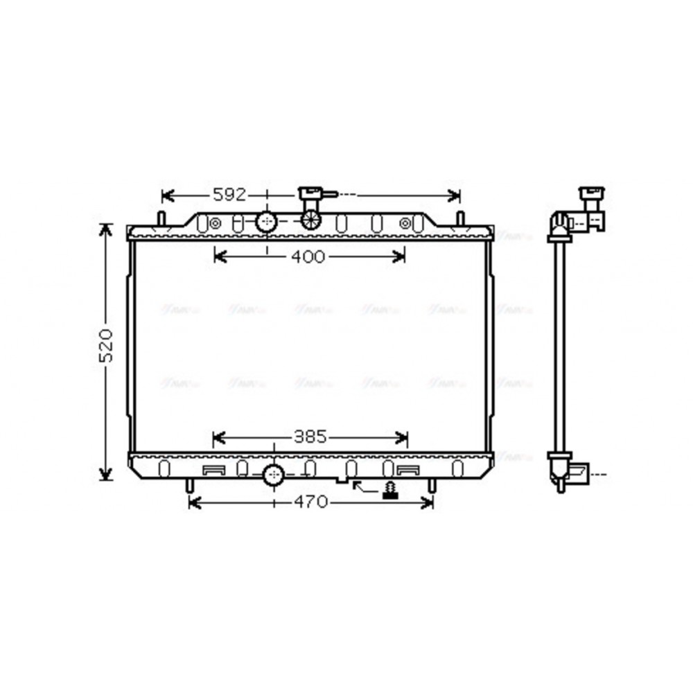 Image for AVA Cooling - Radiator